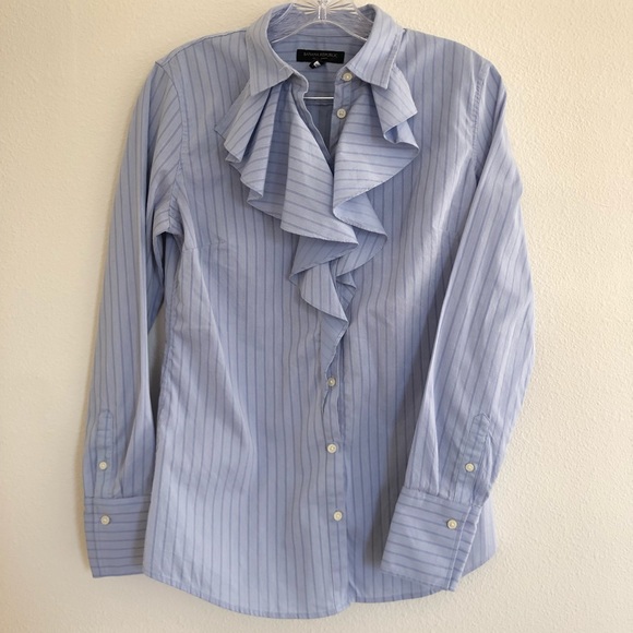 Banana Republic Tops - BR Ruffle Riley Blouse